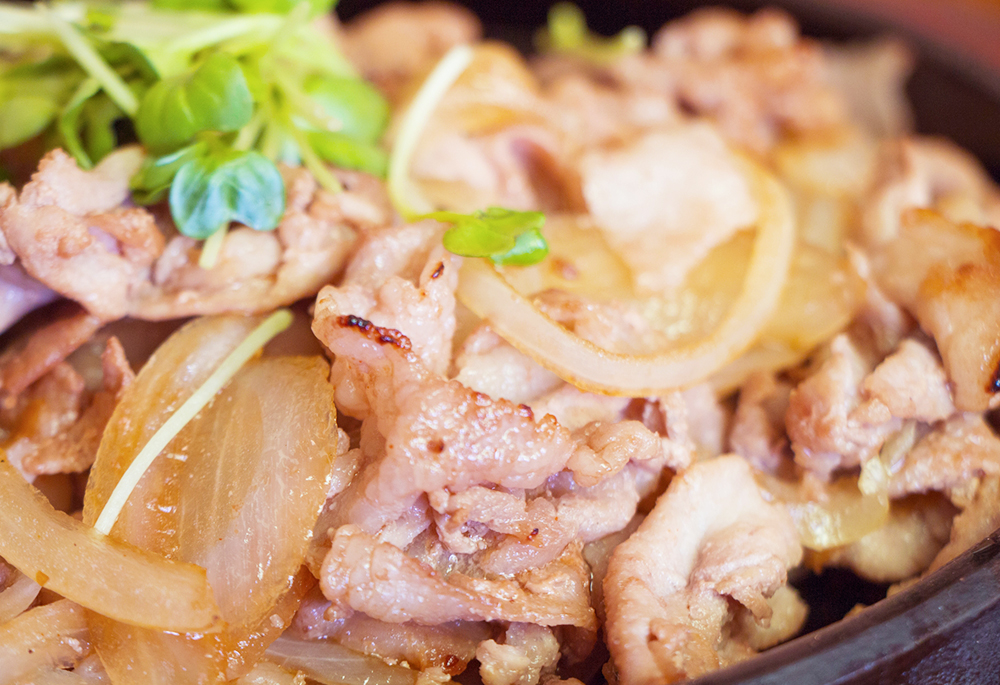 焼肉定食 向き